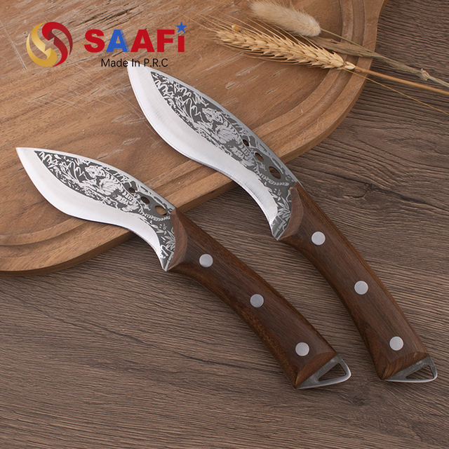 Pisau Dapur Desain Unik dengan Penutup PU