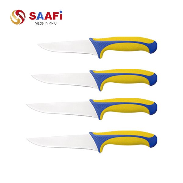 Et ve Sebze İşleme i&ccedil;in Plastik Saplı Şef Bı&ccedil;ağı