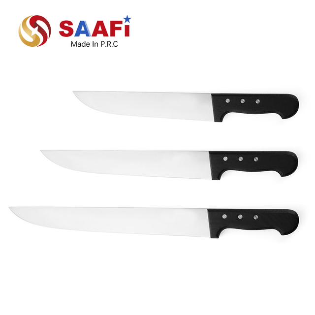 Pisau Pengiris 10 Inci dengan Gagang Kayu